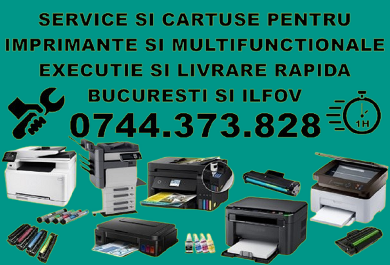 Reparatii imprimante copiatoare, service rapid Bucuresti, Sector 3, Ilfov